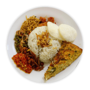 Nasi Telur Dadar